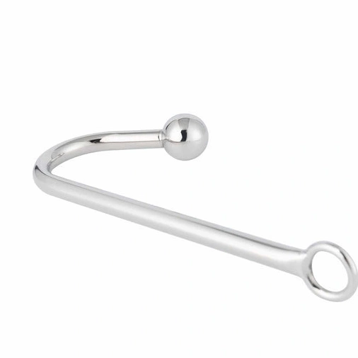 Anal 3294 Smooth Metal Sex AllNight Toy Hook 0717